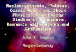 January 8, 2003201st AAS Meeting1 Nucleosynthesis, Pulsars, Cosmic Rays, and Shock Physics: High Energy Studies of Supernova Remnants with Chandra and