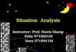 Situation Analysis Instructor: Prof. Mavis Shang Kelly 9710001M Dora 9710011M
