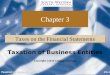 Taxation of Business Entities C3-1 Chapter 3 Taxes on the Financial Statements Copyright ©2010 Cengage Learning Taxation of Business Entities