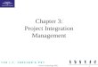 Course Technology 2001 1 Chapter 3: Project Integration Management
