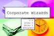 Corporate Wizards Gricelidys S. Irina V. Akina S. Alejandro A