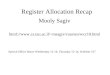Register Allocation Recap Mooly Sagiv html://msagiv/courses/wcc10.html Special Office Hours Wednesday 12-14, Thursday 12-14, Schriber