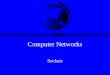 Computer Networks Sockets. Outline F Socket basics F Socket details