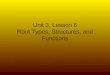Unit 3, Lesson 6 Root Types, Structures, and Functions