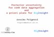 Arnoldo Frigessi frigessi@medisin.uio.no Posterior uncertainty for rank data aggregation and a priori plans for BigInsight BigInsight