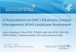 A Presentation on ONC’s Electronic Consent Management (ECM) Landscape Assessment Joint Meeting of the HITSC TSSWG with the HITSC ASA WG, HITPC PSWG, Interoperability