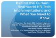 Behind the Curtain: Real-world HR Tech Implementations and What You Need to Know Moderator: Bon Idziak, CEO, Applicant Insight, Inc. Panelists: Ray Schreyer,