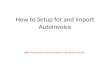 How to Setup for and Import AutoInvoice Note: This document contains examples for Fusion Business Unit US1