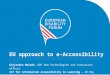 EU approach to e-Accessibility