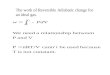The work of Reversible Adiabatic change for an ideal gas
