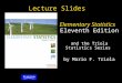 7.2 - 1 Copyright © 2010, 2007, 2004 Pearson Education, Inc. Lecture Slides Elementary Statistics Eleventh Edition and the Triola Statistics Series by