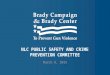 NLC PUBLIC SAFETY AND CRIME PREVENTION COMMITTEE March 8, 2015
