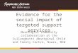 NEW SOUTH WALES Evidence for the social impact of targeted support services Meaningful community collaboration at the Cullunghutti Aboriginal Child and