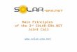 Main Principles of the 3 rd SOLAR-ERA.NET Joint Call 