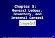 Chapter 5: General Ledger, Inventory, and Internal Control Chapter 5: General Ledger, Inventory, and Internal Control Copyright © 2015 McGraw-Hill Education