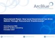ArcBlue Consulting Group  @arcblueconsulting Procurement Power: How Local Government Can Drive Reform Through Procurement Transformation’