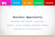 Business Opportunity Business Opportunity Recharge and Travel Solutions India’s First Software Reseller Panel Installation and Customization We ProvideOne