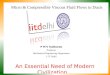 An Essential Need of Modern Civilization… P M V Subbarao Professor Mechanical Engineering Department I I T Delhi Micro & Compressible Viscous Fluid Flows
