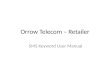 Orrow Telecom – Retailer SMS Keyword User Manual