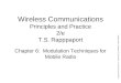 © 2002 Pearson Education, Inc. Commercial use, distribution, or sale prohibited. Wireless Communications Principles and Practice 2/e T.S. Rapppaport Chapter