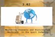 3.02 Marketing Channels and Distribution Decisions In the Sport Industry