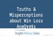 Truths & Misperceptions about Win Loss Analysis © Primary Intelligence, Inc. 2015 June 10, 2015