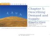 © 2006 McGraw-Hill Ryerson Limited. All rights reserved.1 Chapter 5: Describing Demand and Supply: Elasticities Prepared by: Kevin Richter, Douglas College