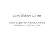 Lake Sidney Lanier Water Supply for Atlanta, Georgia Field Photos 11/19/07 by J. Ebert