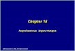 1 JMH Associates © 2004, All rights reserved Chapter 15 Asynchronous Input/Output
