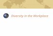 Diversity in the Workplace. Overview How Diverse Are We and Why Is Diversity Important? Types of Diversity Laws and Executive Orders Prohibiting Discrimination