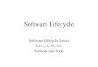 Software Lifecycle Software Lifecycle Basics Lifecycle Models Methods and Tools