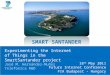 Copyright © 2011 SmartSantander Project. All Rights reserved. SMART SANTANDER Experimenting the Internet of Things in the SmartSantander project José M