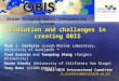 * Chair OBIS International Committee m.costello@auckland.ac.nz Ocean Biogeographic Information System Evolution and challenges in creating OBIS Mark J