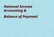 National Income Accounting & Balance of Payment Review of Macroeconomics To ensure the world’s scarce productive resources (factors) to be fully employed