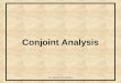 Dr. Michael R. Hyman Conjoint Analysis. 2 What is Conjoint Analysis? Answer: Family of techniques that model choice by decomposing overall preference