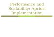 Performance and Scalability: Apriori Implementation