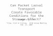Can Packet Larval Transport Create Favorable Conditions for the Storage Effect? Heather & Satoshi “Flow, Fish & Fishing,” UCSB Group Meeting Feb. 21, 2007