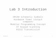 Lab 3 Introduction ORCAD Schematic Symbols Hardware Timer (output compare) Modular Programming Concept XY Keypad Scanning RS232 Transmission 7/15/2015Intro