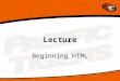 Lecture Beginning HTML. Early Internet Navigation Prior to 1989, users employed text- based UNIX commands to navigate the various resources on the WAN