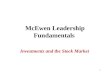 McEwen Leadership Fundamentals Investments and the Stock Market 1
