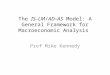 The IS–LM/AD–AS Model: A General Framework for Macroeconomic Analysis Prof Mike Kennedy