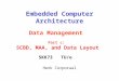 Embedded Computer Architecture 5KK73 TU/e Henk Corporaal Data Management Part c: SCBD, MAA, and Data Layout