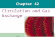 Chapter 42 Circulation and Gas Exchange Salmon gills