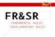 FR&SR FUNDAMENTAL RULES SUPPLEMENTARY RULES 12.4.1