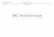 – 1 – Data ConvertersDACProfessor Y. Chiu EECT 7327Fall 2014 DAC Architecture