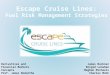 Escape Cruise Lines: Fuel Risk Management Strategies James Buckner Brigid Lenahan Meghan Michaels Charles Mohn Derivatives and Financial Markets Concepts