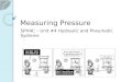 Measuring Pressure SPH4C – Unit #4 Hydraulic and Pneumatic Systems