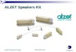 Www.alzet.com ALZET Osmotic Pumps ALZET Speakers Kit
