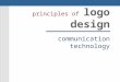 Principles of logo design communication technology