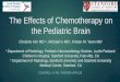 The Effects of Chemotherapy on the Pediatric Brain Christine Kim MD 1,2, Michael Iv MD 2, Kristen W. Yeom MD 1 1 Department of Radiology, Pediatric Neuroradiology
